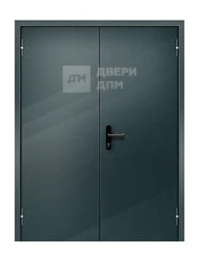 Дверь входная двухстворчатая с терморазрывом (высокие парадные модели) для загородного дома ДП-277
